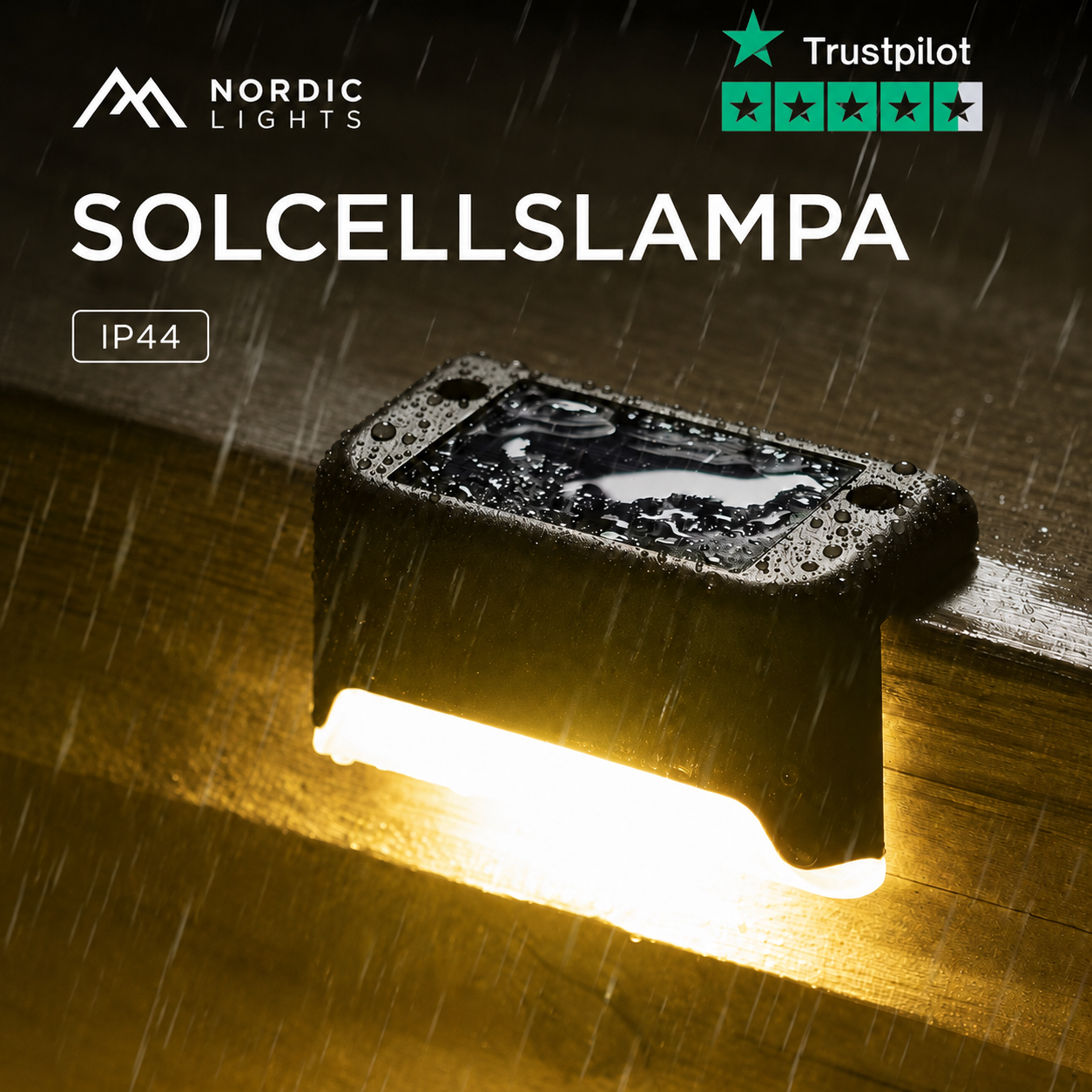 Solcellslampa - Belys din vardag.